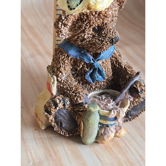 K's Collection Figurine COOKING Bear W BOWL CHEFS HAT 4" - Picture 5 of 9